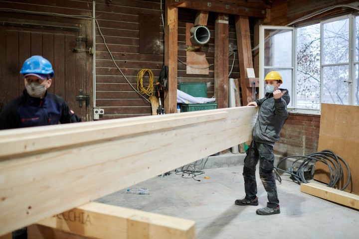 Bau Holzbau Zimmerei 2d